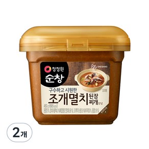 청정원순창 조개멸치 된장찌개 양념