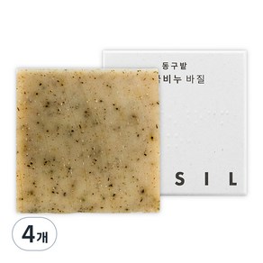 동구밭 가꿈비누 바질, 120g, 4개