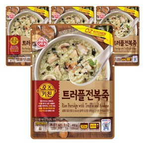 오뚜기 트러플 전복죽, 450g, 4개