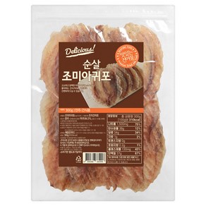 해맑은푸드 조미 순살 아귀포 대 300g