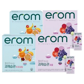 이롬 과채습관 퍼플 190ml 32p + 트로피컬 190ml 32p, 1개