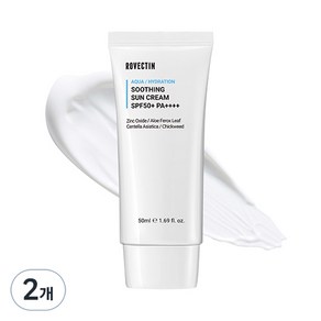 로벡틴 아쿠아 수분 선크림 SPF50+ PA++++, 50ml, 2개