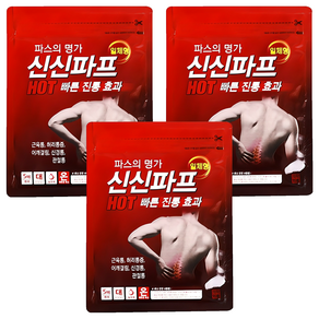 신신파스 신신파프 HOT, 5개입, 3개
