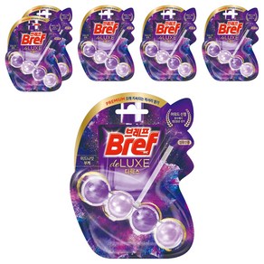 브레프 디럭스 변기세정제 미드나잇 부케, 50g, 6개
