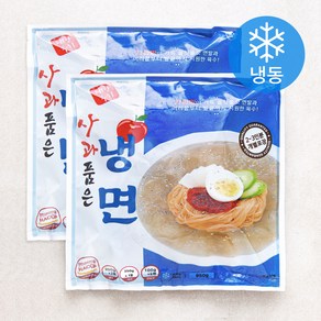 대한우리 사과 품은 물냉면 2~3인분 (냉동), 1.2kg, 2개