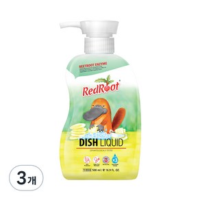 레드루트 주방세정제, 500ml, 3개