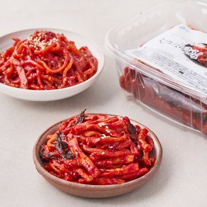 일미 매콤맛있는 진미채조림 150g + 무말랭이무침 500g, 1세트