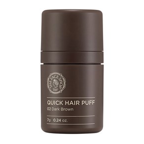더페이스샵 퀵 헤어 퍼프 7g, 02다크브라운, 1개