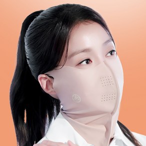 모델로화장품 롱넥 마스크, 베이지, 1개