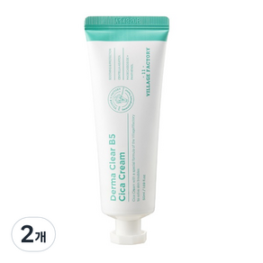 빌라쥬11팩토리 더마클리어 비파이브시카 데이크림, 50ml, 2개