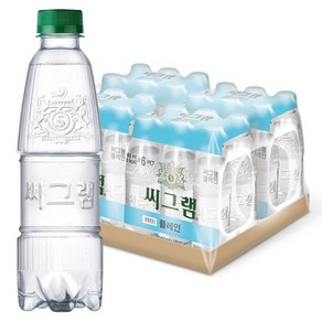 씨그램 플레인 무라벨, 350ml, 24개