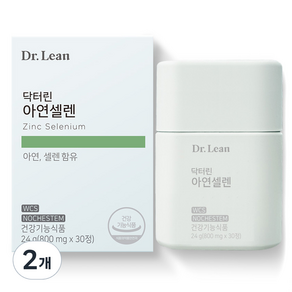 닥터린 아연셀렌 24g, 30정, 2개