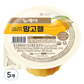 뉴케어 망고젤, 5개, 100g