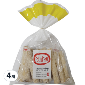 청우식품 옛날애 생강전병, 250g, 4개