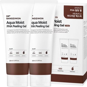 닥터방기원 아쿠아 모이스트 PHA 필링젤, 200ml, 2개