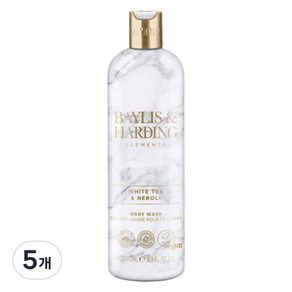 베일리스앤하딩 화이트티 앤 네롤리 바디워시, 5개, 500ml