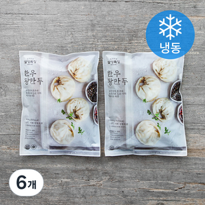 설성목장 한우 왕만두 (냉동), 420g, 6개