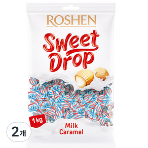 ROSHEN 스윗 드롭 캔디, 1kg, 2개