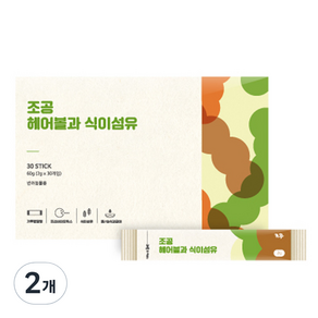 조공 반려동물 파우더 영양제, 헤어볼+장건강, 60g, 2개