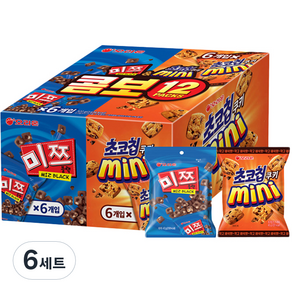 오리온 미쯔 초코칩 콤보 12 PACKS 세트