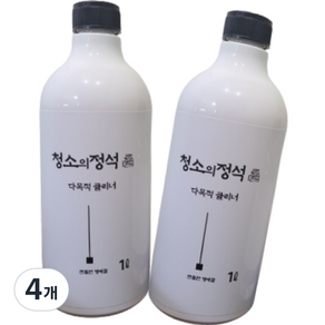 청소의정석 청정 다목적 클리너, 1000ml, 4개