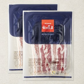하이포크 한돈 삼겹살 구이용(냉장), 500g, 2개