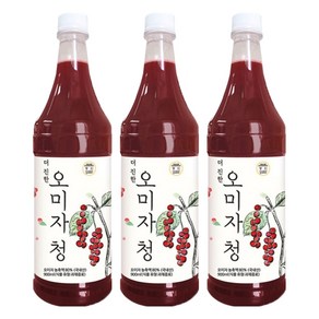 조은약초 더 진한 오미자청, 900ml, 1개입, 3개
