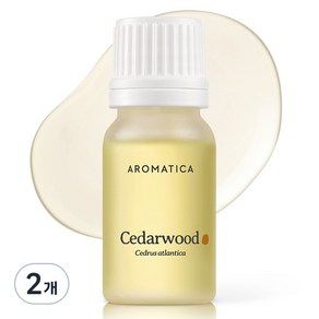 아로마티카 시더우드 에센셜 오일, 10ml, 2개