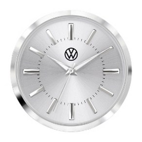 폭스바겐 차량용 클립 앤 접착식 시계 VW-TIG-SV, 1개