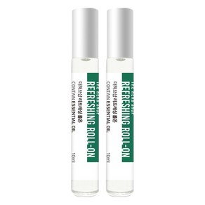 더허브샵 아로마 롤온 리프레싱, 2개, 10ml