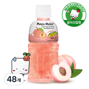 모구모구 복숭아맛, 320ml, 48개