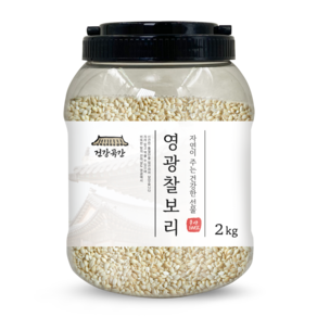 건강곡간 영광 찰보리, 2kg, 1개