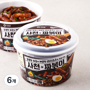 아워홈 사천 짜볶이, 300g, 6개