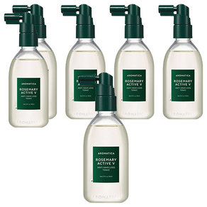 아로마티카 로즈마리 액티브 브이 안티 헤어로스 토닉, 100ml, 6개