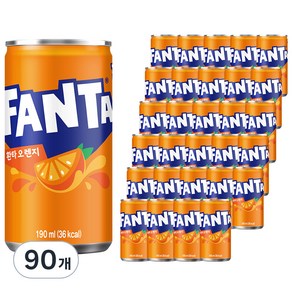 환타 오렌지향, 190ml, 90개