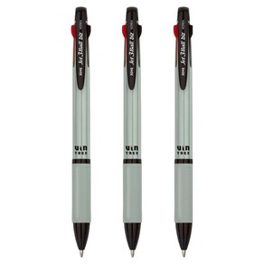 자바펜 제트 3볼 biz 빈티지 펜 0.7mm, 그린, 3개