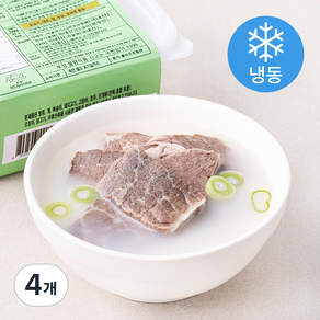 썸도시락 진하게 우려낸 곰국 (냉동), 600g, 4개