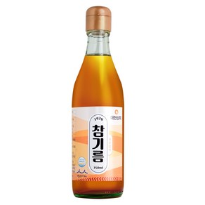 대현상회 저온압착 참기름, 1개, 350ml