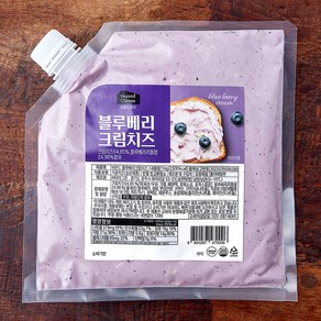 비욘드 블루베리 크림치즈, 1kg, 1개