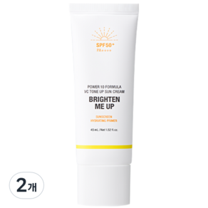 잇츠스킨 파워 10 포뮬라 브이씨 톤업 선크림 SPF50+ PA++++, 45ml, 2개