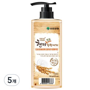 아름다운주방세제 현미 깔끔 설거지, 690ml, 5개