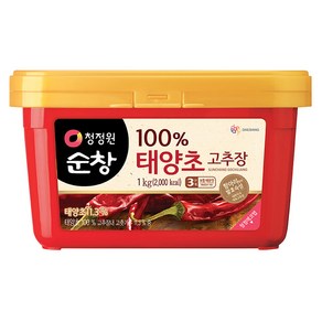 청정원순창 태양초 고추장, 1kg, 1개