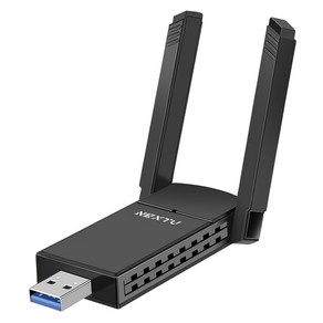 넥스트유 1300Mbps 듀얼 안테나 USB 타입 외장형 무선 랜카드, NEXT-1305AC-AT, 1개