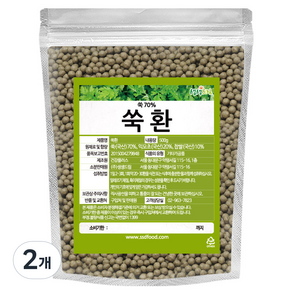 생생드림 쑥 건강환, 500g, 2개