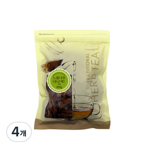 청솔 느릅나무 유근피, 200g, 4개