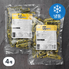 굿프랜즈 김말이튀김 (냉동), 1kg, 4개