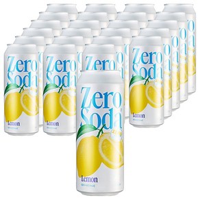 클룹 제로소다 레몬, 500ml, 24개