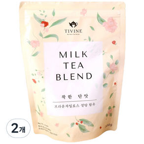 티바인 프리미엄 블랜드 홍차 홈카페 수제밀크티, 500g, 1개입, 2개