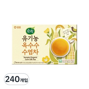 순작 휴 유기농 옥수수수염차, 1.5g, 80개입, 3개, 1.5g