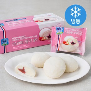 끼리 스트로베리 크림치즈 찰떡 (냉동), 60g, 6개입, 1개